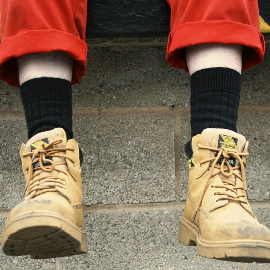 Keep Having to Buy New Socks for Work Boots? SockMine Socks are Made To Last